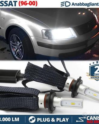 Luci LED H7 Anabbaglianti per VW PASSAT B5 6500K