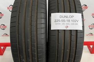 225 55 18 dunlop estive 85%