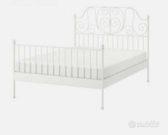 Struttura letto ikea in ferro battuto