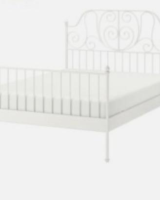 Struttura letto ikea in ferro battuto