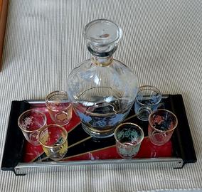 set caraffa e bicchieri