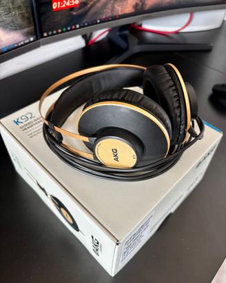 Cuffie AKG K92 by Harman COME NUOVE - Con Box