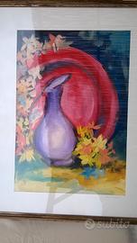 Quadro "Vaso con fiori"