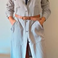 Camicia tunica vestito militare beige tg. S/M