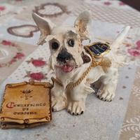 Ceramica Capodimonte Cane Mollica