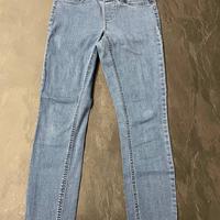 Jeans con elastico skinny a vita alta - Tezenis