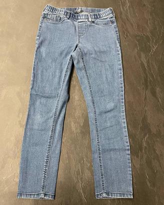 Jeans con elastico skinny a vita alta - Tezenis