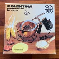 Pentola elettrica in rame per polenta