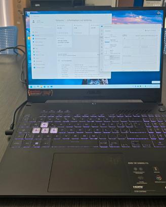 Notebook Asus FX507 - i7 - 16gb - 1tb - RTX3060