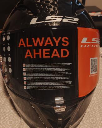casco LS2 Arrow carbon leggi 