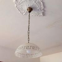 Lampadario con decori