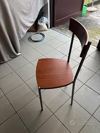 4 sedie ciliegio per cucina