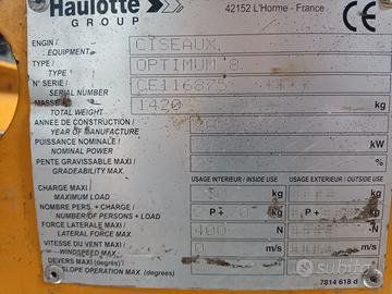 Haulotte optimum 8