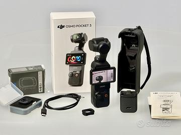 DJI Osmo Pocket 3+ lente grandangolare e Macro