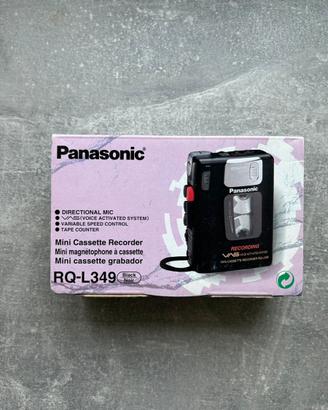 Registratore Mini Cassette Panasonic RQ-L349