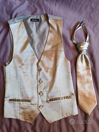 Gilet Panciotto Cravatta PENHALTA da cerimonia