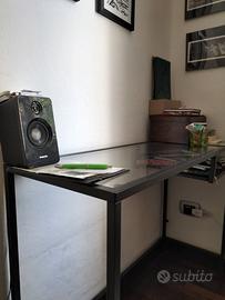 Scrivania vetro Ikea