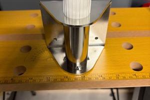 Supporto montaggio passerella nautica per poppa