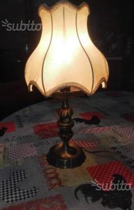 Lampada in ottone