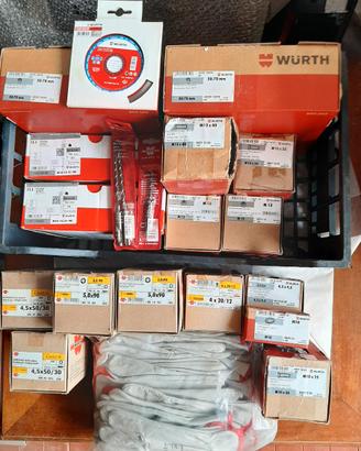assortimento articoli Wurth