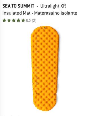Materassino Sea to Summit Ultralight XR regular