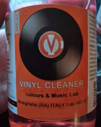 Pulitore vinili 150/500 ml per dj e collezionisti