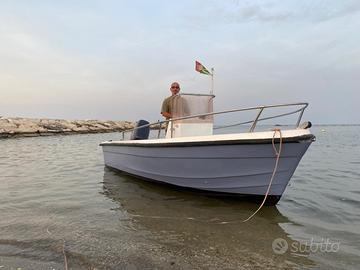 Barca open con motore 40/70 cv