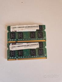 due banchi di memoria  dimm2 2Gb