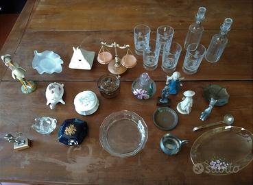 Oggetti decorativi vari vintage anni 50'/'60