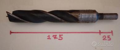 Punta per legno diam. Mm 24 Lungh. Mm 180