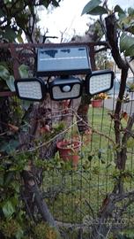 faretto solare a led