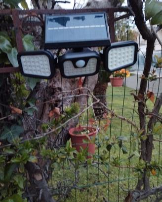 faretto solare a led