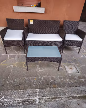 set di sedie da giardino 