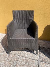 Sedie da giardino