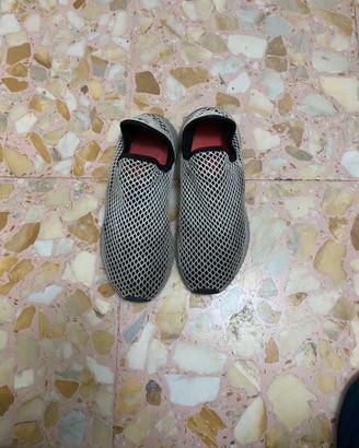 Adidas Deerupt Core Nero Chalk