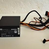 Alimentatore per PC Cooler Master 600W, nello spec
