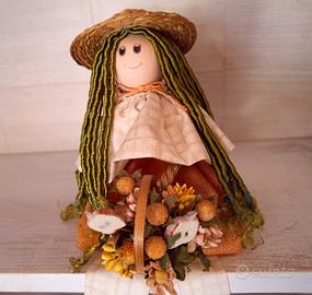 Bambola decorazione casa