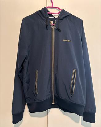 Giacca Carhartt con cappuccio blu navy - leggera