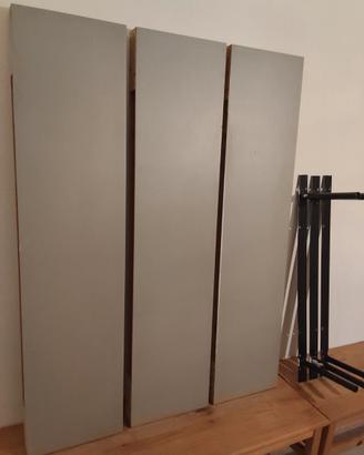 Mensole grigie IKEA