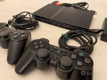 PlayStation 2 slim ps2 originale funzionante nera