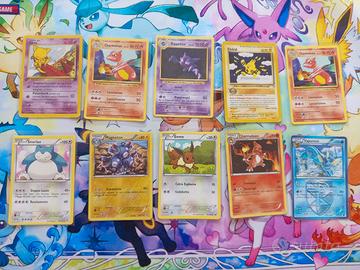 lotto carte pokemon alcune vintage