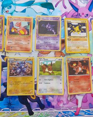 lotto carte pokemon alcune vintage