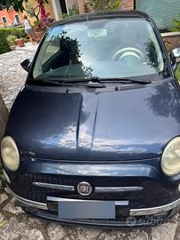 Fiat 500 blu