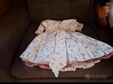 vestito sartoriale bimba nuovo mai indossato