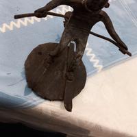 statuette in bronzo art deco