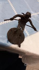 statuette in bronzo art deco