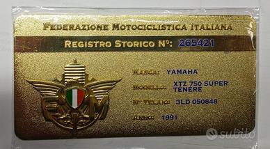 (CONSERVATO) YAMAHA SUPER TENERE' 750