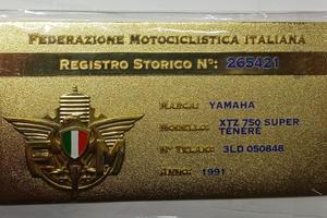 (CONSERVATO) YAMAHA SUPER TENERE' 750