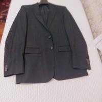 Giacca monopetto Corneliani, lana, tg 50,blu scuro