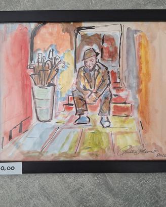 acquarello su carta 30x23 